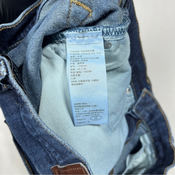 Abercombie & Fitch Athletic Skinny Stretch Women’s Blue Denim Jeans Size 30/30 - Picture 4 of 8